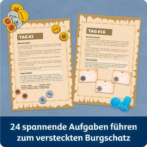 Escape Adventskalender mit der Maus, Der versteckte Burgschatz, für Kinder ab 7 Jahren - Bild 5