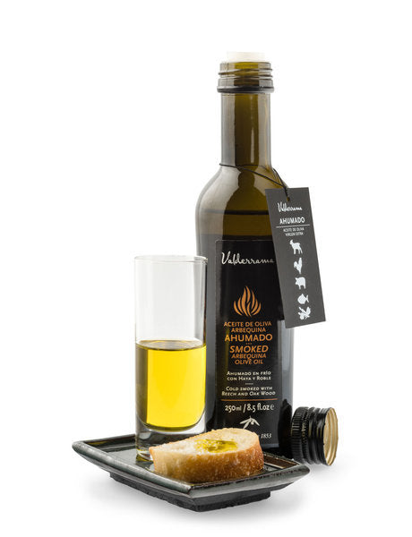 Geräuchertes Olivenöl Arbequina Valderrama