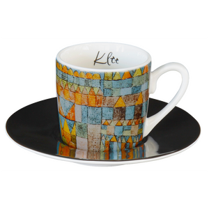 Paul Klee: 4 Espressotassen mit Künstlermotiven im Set