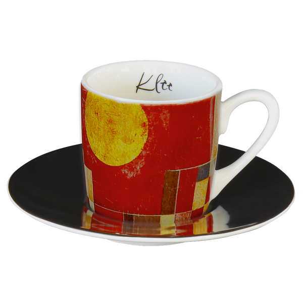 Paul Klee: 4 Espressotassen mit Künstlermotiven im Set
