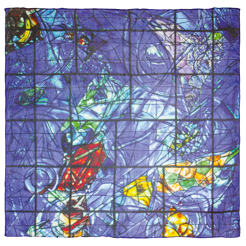 Marc Chagall: Seidentuch "Die Schöpfung der Welt"