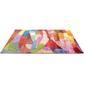 Paul Klee: Teppich "Bewegung der gewölbten Kammern" 1915