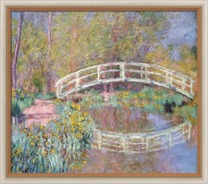 Claude Monet: Bild "Brücke in Monets Garten"