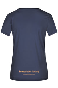 S - Damen SZ Laufshirt, blau, Minutenmarathon - Bild 2