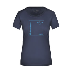 3XL - Damen SZ Laufshirt, blau, Viertelmarathon - Bild 1