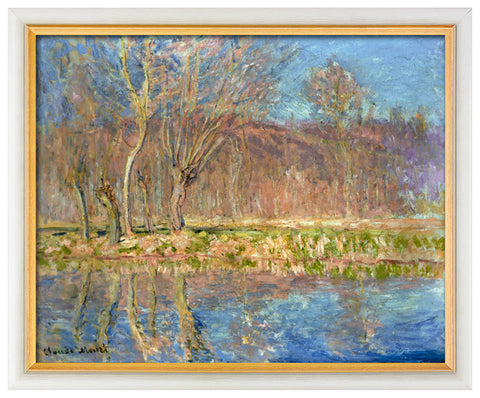 Claude Monet: Bild &quot;Bäume am Ufer, Frühling in Giverny&quot; - Bild 1