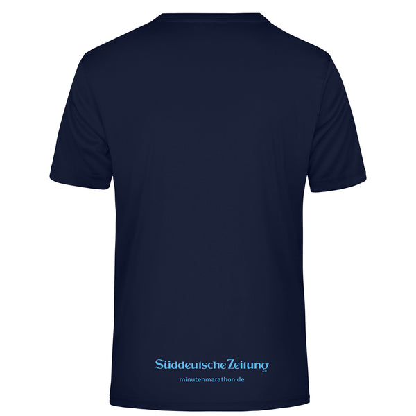 M - Herren SZ Laufshirt, blau, Viertelmarathon - Bild 2