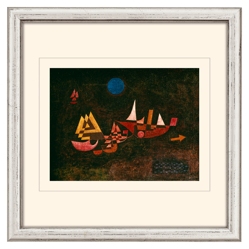 Paul Klee: Bild &quot;Abfahrt der Schiffe&quot; (1927) - Bild 1