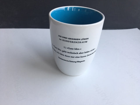 Kaffeetasse: Die drei großen Lügen im Konferenzraum - Bild 1