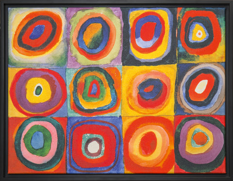 Wassily Kandinsky: Bild &quot;Farbstudie Quadrate&quot; - Bild 1