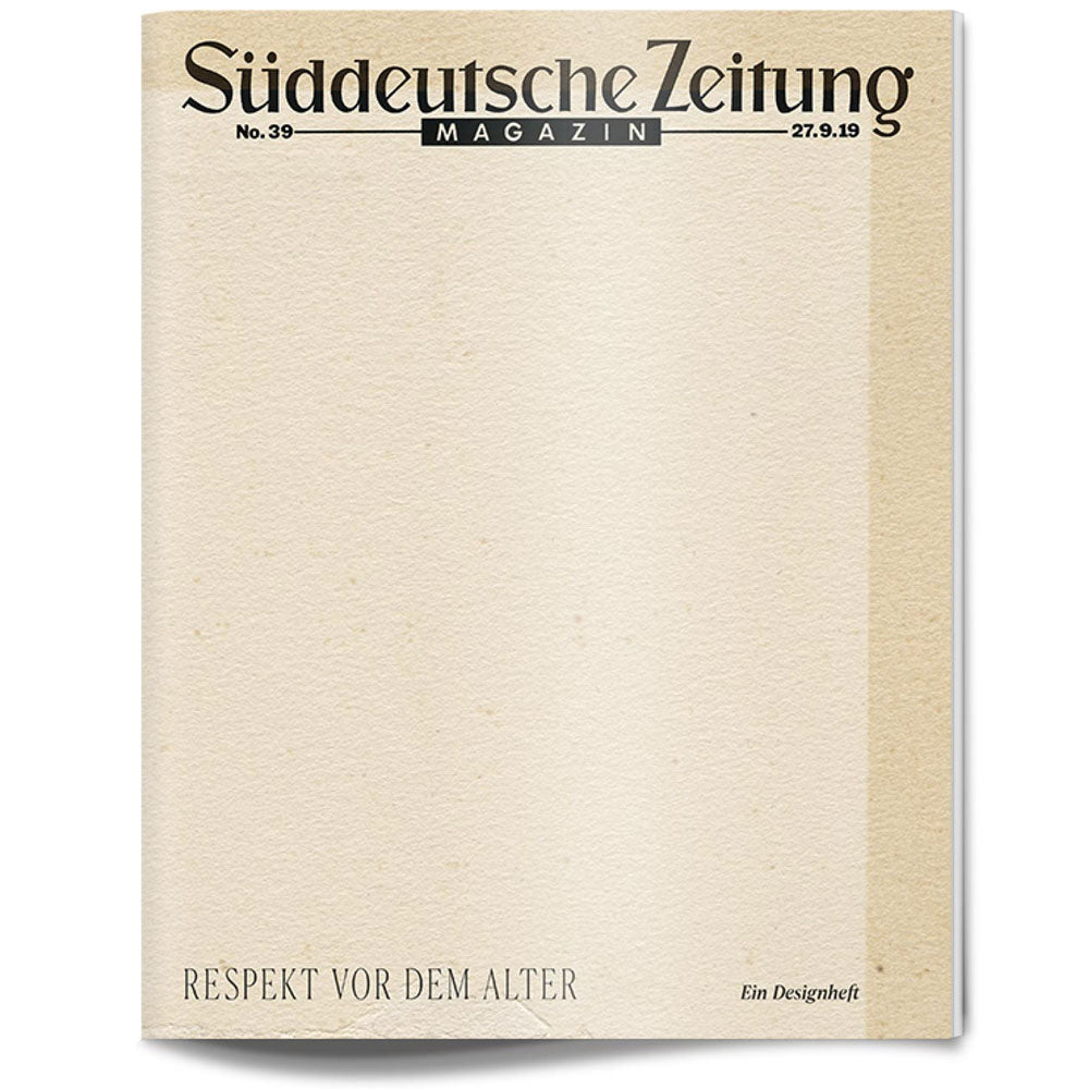 Süddeutsche Zeitung Magazin Heft 39, 2019 - Bild 1