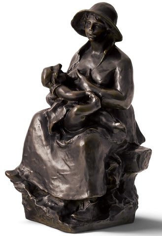 Auguste Renoir: Skulptur &quot;Mutter und Kind&quot; - Bild 1