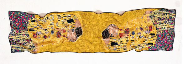 Gustav Klimt: Seidenschal &quot;Der Kuss&quot; - Bild 1