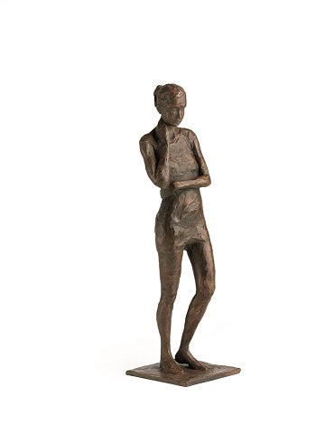 Valerie Otte: Skulptur &quot;Besinnung&quot;, Bronze - Bild 1